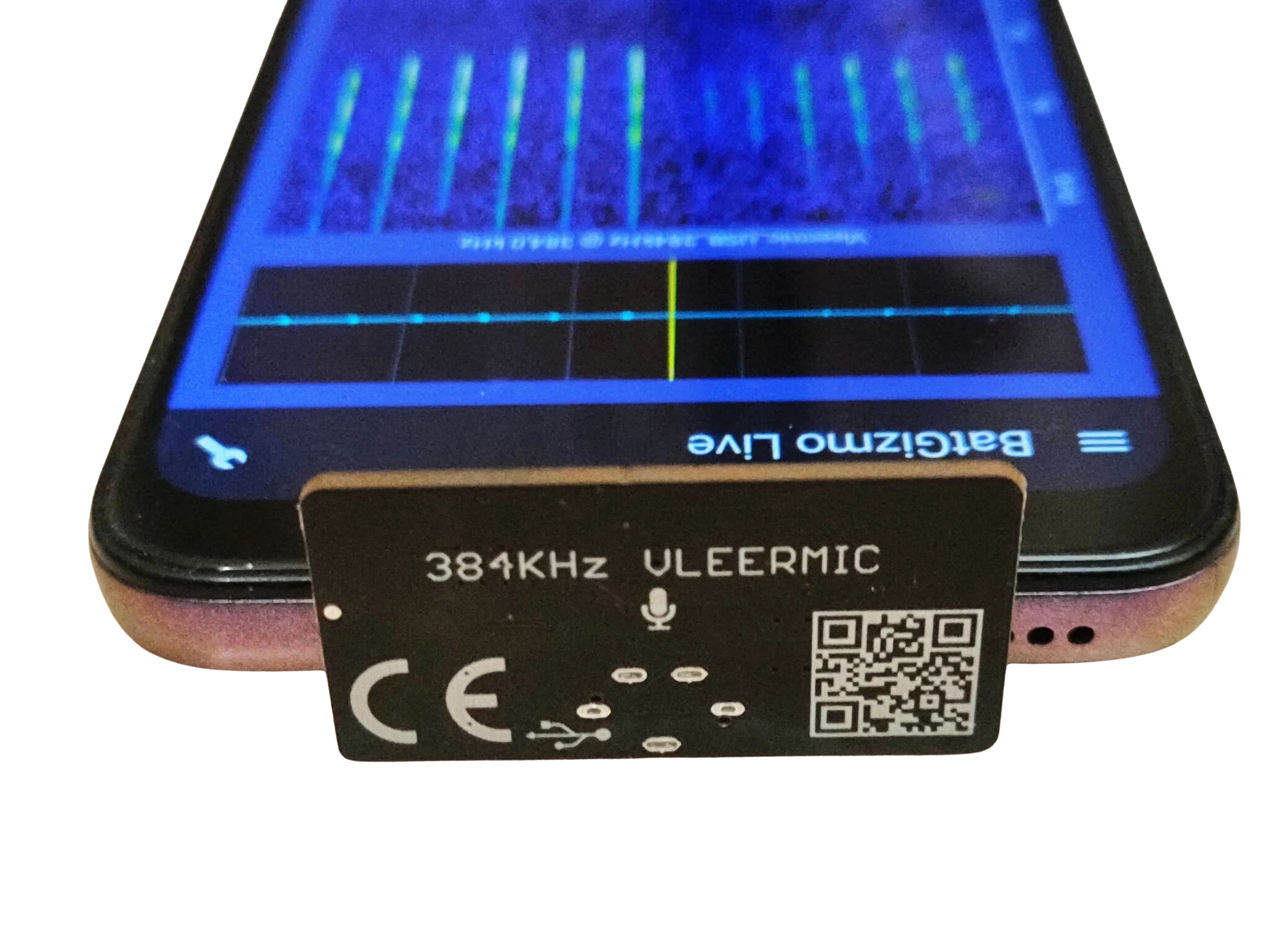 Vleermic 384Khz Ultrasonic Microphone with USB-C connector