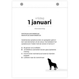 Natuurscheurkalender 2027