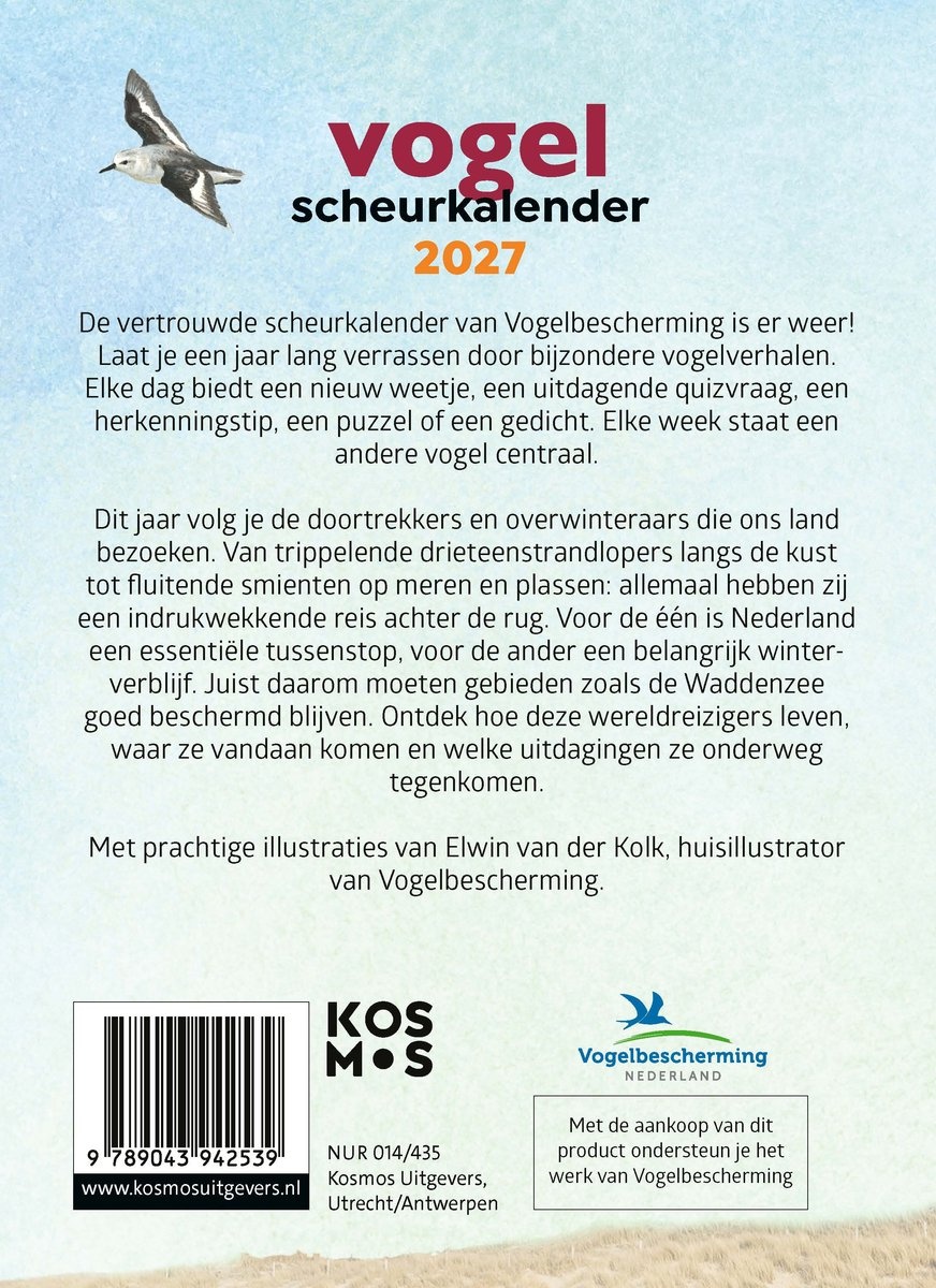 Vogelscheurkalender 2027