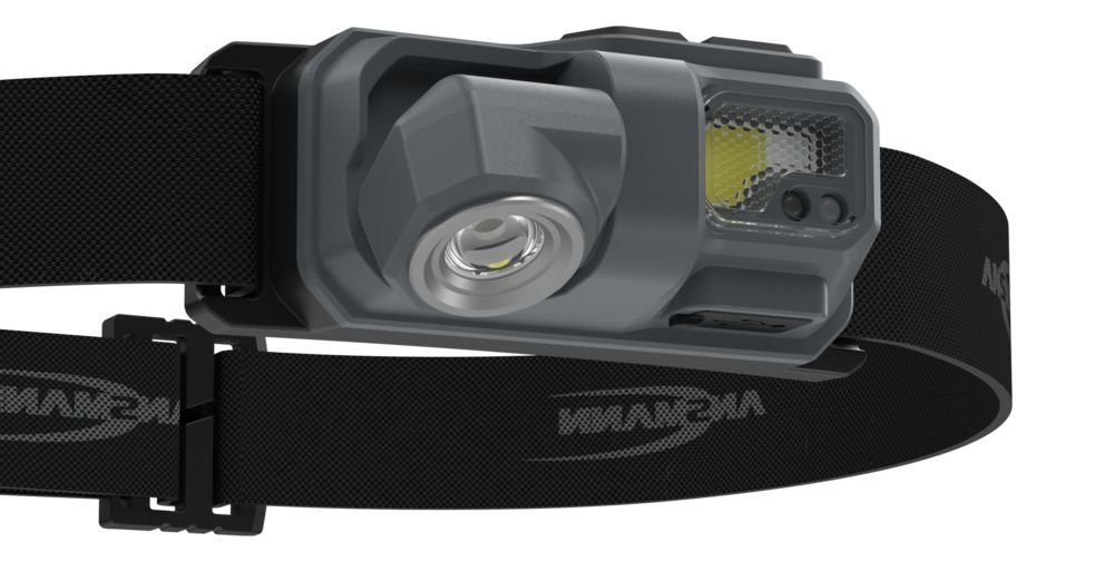 Ansmann Wiederaufladbare Sensor-Stirnlampe HD800RS