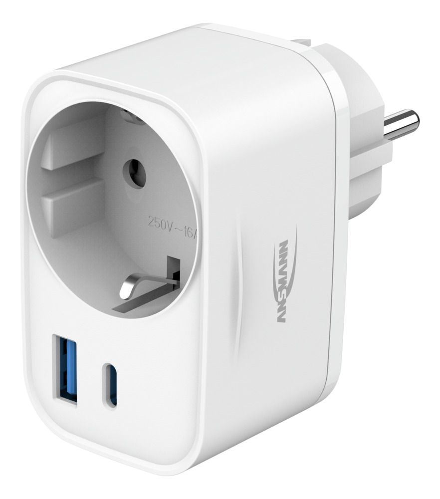 Ansmann USB Stopcontactadapter HS220