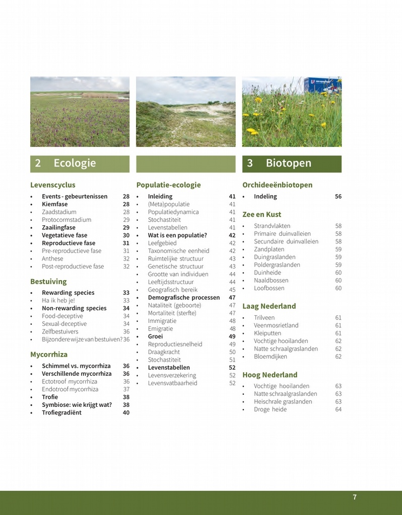 Orchideeën in Nederland - Ecologie, determinatie & beheer