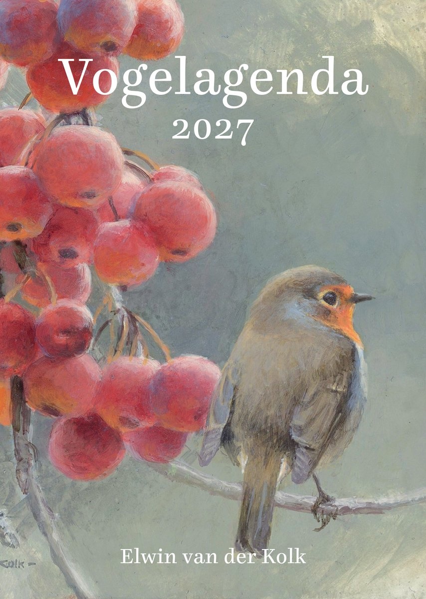 Vogelagenda 2027 - Illustraties van Elwin van der Kolk