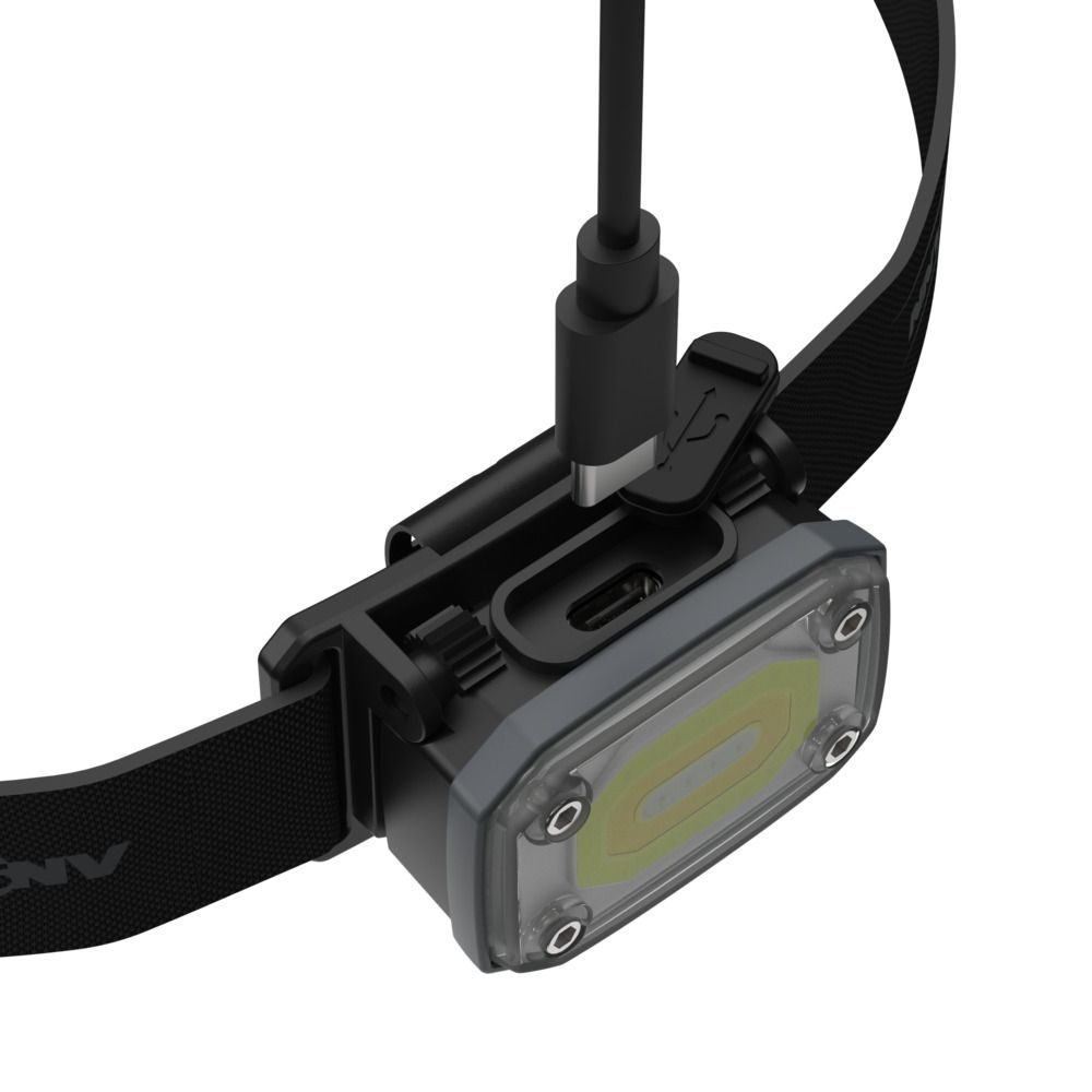 Ansmann Oplaadbare Hoofdlamp HD350R 2-in-1