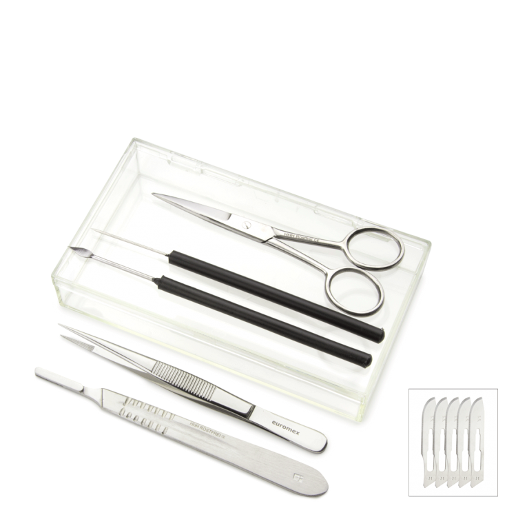 Euromex Dissection kit - 6 pieces