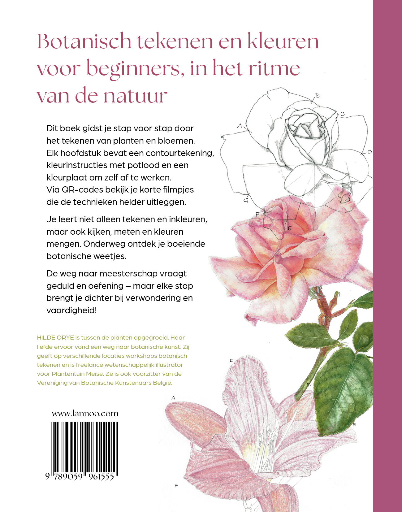 Botanisch tekenen - Leer stap voor stap prachtige planten tekenen en inkleuren
