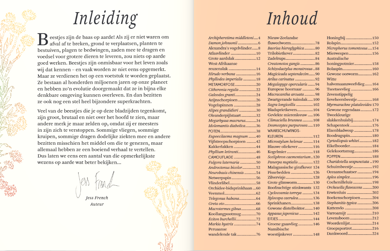 Het dikke boek van alle bijzondere insecten en andere beestjes