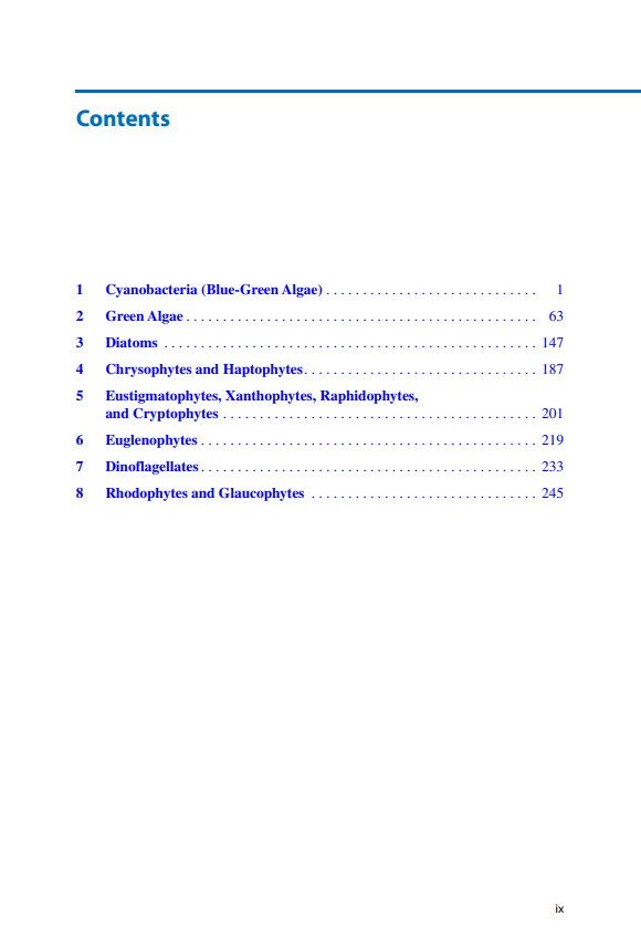 Color Atlas of Freshwater Algae - Comprehensive Identification Guide, Including Harmful Algal Blooms