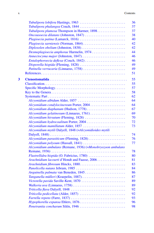Marine and Brackish Bryozoans from the Southern Bight of the North Sea - Identification Guide for Belgium, the Netherlands and the North Sea Coast of Germany