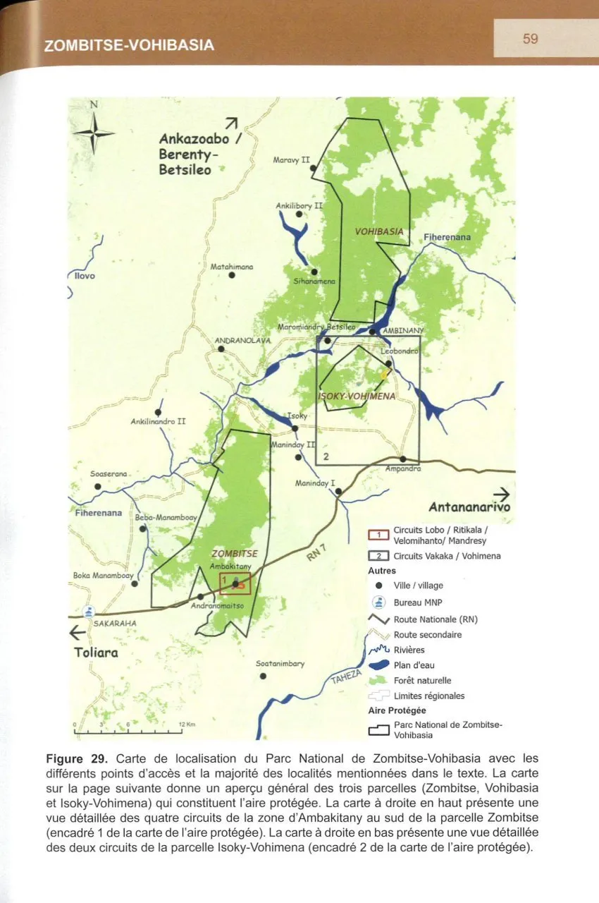Les Aires Protégées de l’Isalo et Zombitse-Vohibasia dans le Centre Sud-Ouest de Madagascar / The Protected Areas of Isalo and Zombitse-Vohibasia in Central Southwestern Madagascar