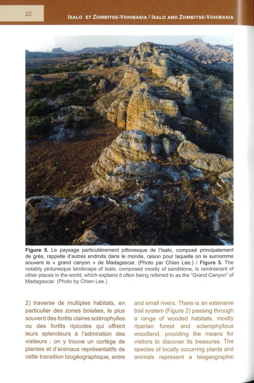Les Aires Protégées de l’Isalo et Zombitse-Vohibasia dans le Centre Sud-Ouest de Madagascar / The Protected Areas of Isalo and Zombitse-Vohibasia in Central Southwestern Madagascar