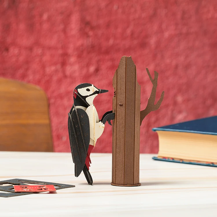Kikkerland 3D Puzzel Specht