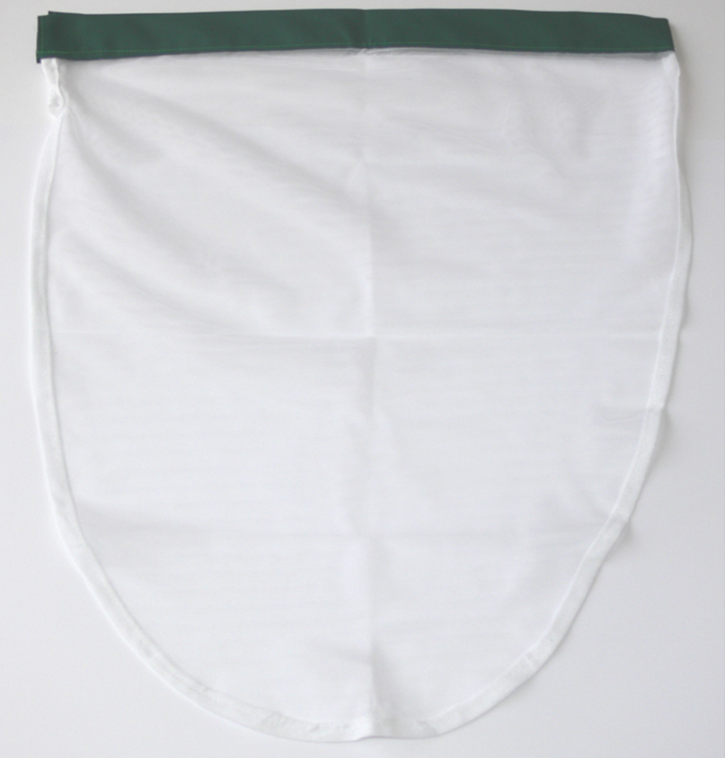 Replacement netting bag for a pocket spring net frame - black or white