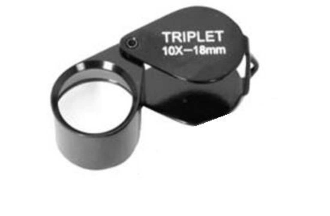 Loupe Triplet 10x18, 15x18 or 20x18