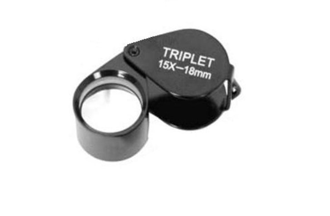 Loupe Triplet 10x18, 15x18 or 20x18