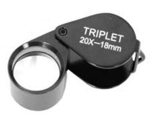Lupe Triplet 10x18, 15x18 oder 20x18