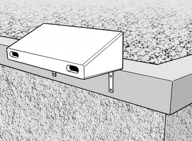 Schwegler Wigvormige Gierzwaluwkast (Drempelkast)