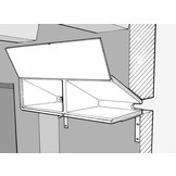 Schwegler Wedge-shaped Swift Box (Knee-wall Box)