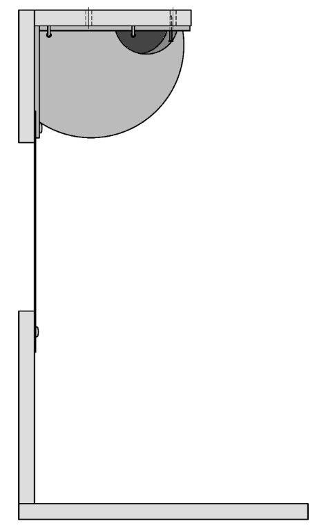 Kotbrett für Mehlschwalbennest 9A und 9B