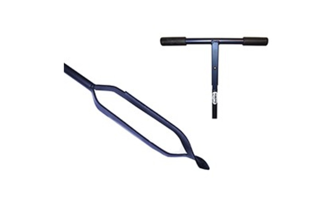 Soil Auger, extendible with twisted point