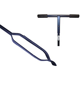 Soil Auger with twisted point, not extendible