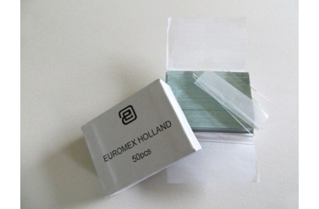 Slides 76 x 26 mm, edges cut
