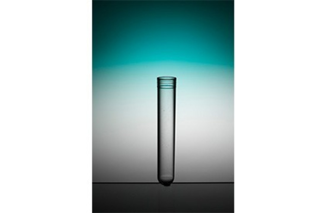 Reageerbuis plastic 13 x 75 mm + dop (100 stuks) steriel