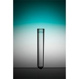 Test tube plastic 13 x 75 mm + cap (100 pieces) sterile