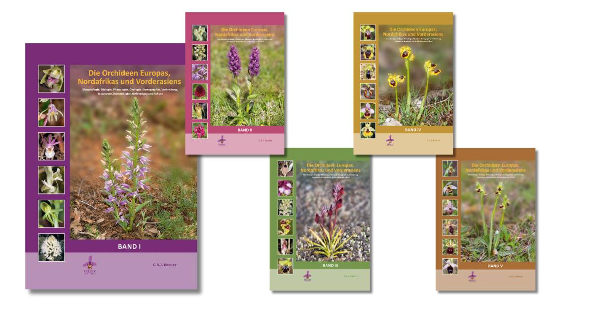 Die Orchideen Europas, Nordafrikas und Vorderasiens