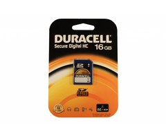 Duracell SD SDHC kaart 16GB class 4