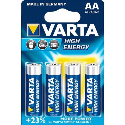 AA AM3 mignon batterijen Varta High Energy blister 4 stuks