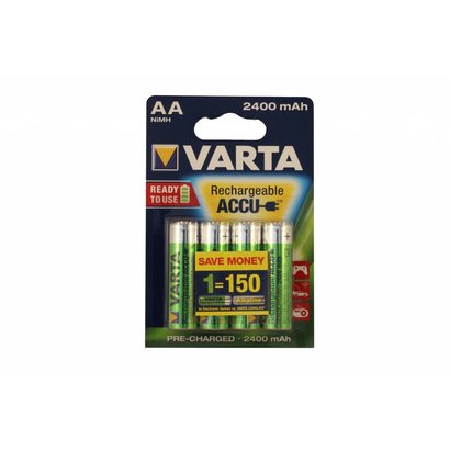 AA oplaadbare batterijen Varta Ready to use 2400 mAh (Ready2use)