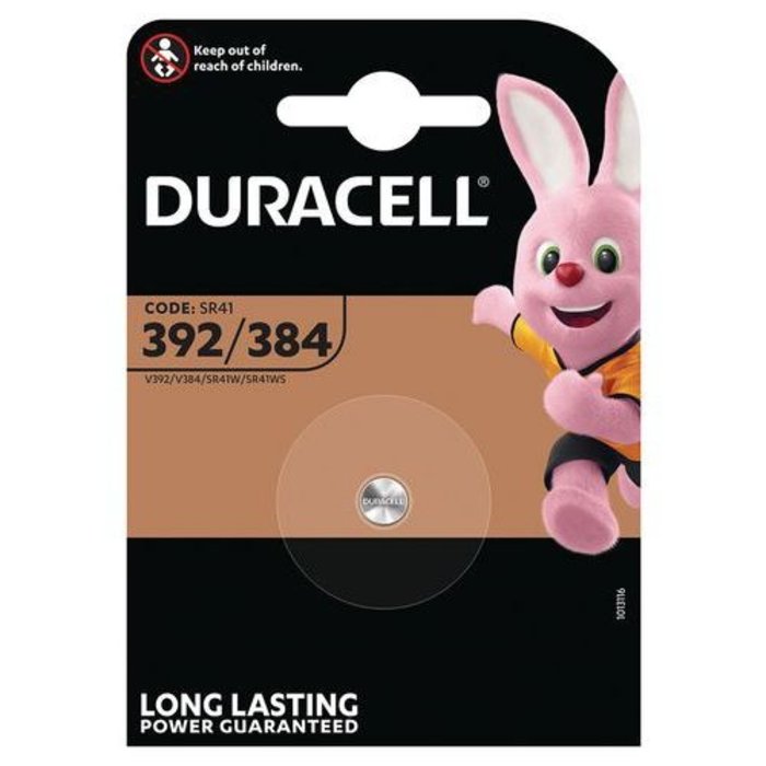 392/384 SR736(S)W SR41(S)W Duracell