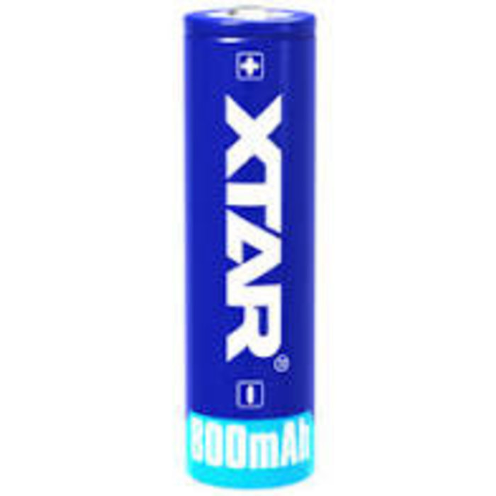 X-tar 14500 Li-ion batterij 800 mAh protected