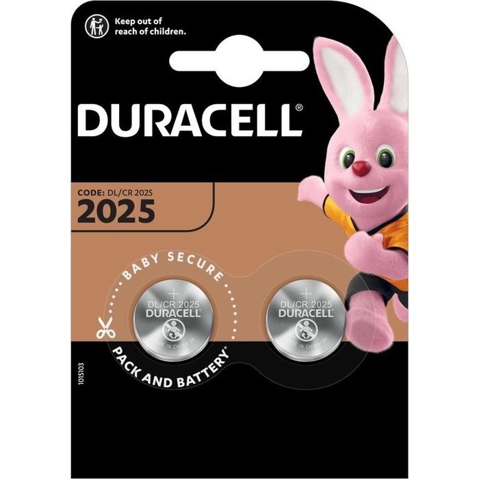 slaaf Verbinding verbroken koolstof Duracell CR2025 batterij kopen? - Batterijenstunter.nl