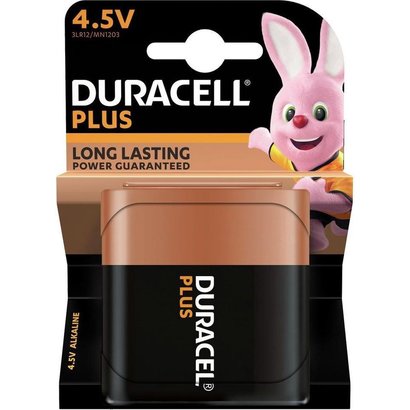 4.5V blok batterij Duracell plus blister