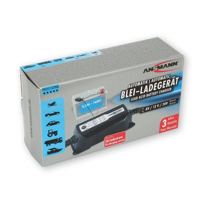 Loodaccu lader Ansmann ALCT6-24/2