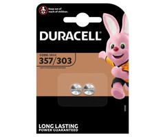 357/303 SR44(S)W SR1154(S)W Duracell 2 stuks