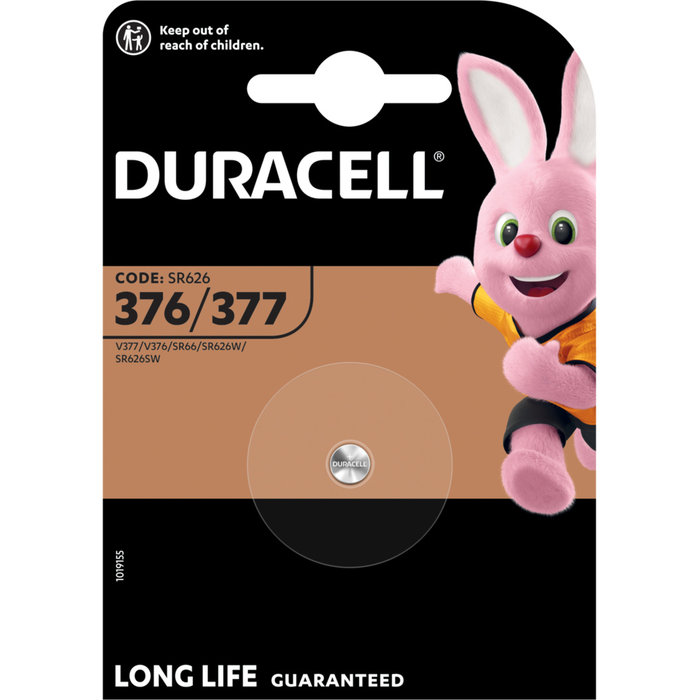 376/377 SR66(S)W SR626(S)W Duracell