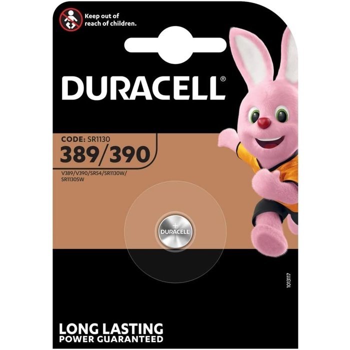 389/390 SR1130(S)W SR54(S)W Duracell