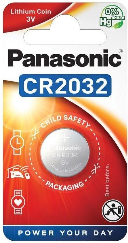 bijgeloof ik ben gelukkig Uitstekend Panasonic CR2032 batterij kopen? - Batterijenstunter.nl
