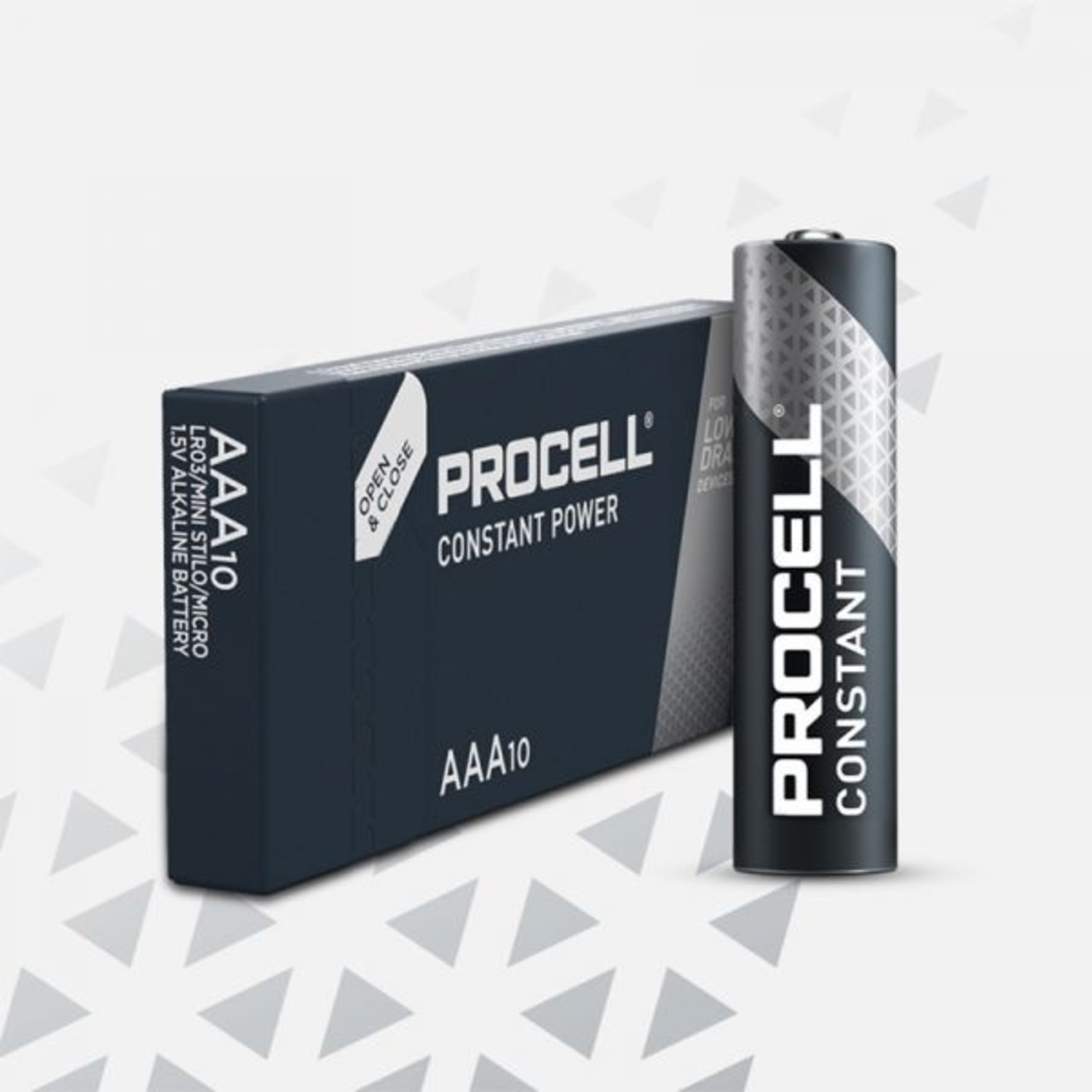 Sluimeren Humanistisch Onze onderneming AAA batterijen Duracell Procell (LR03) - Batterijenstunter.nl