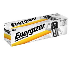 Energizer Industrial D batterijen 12 stuks