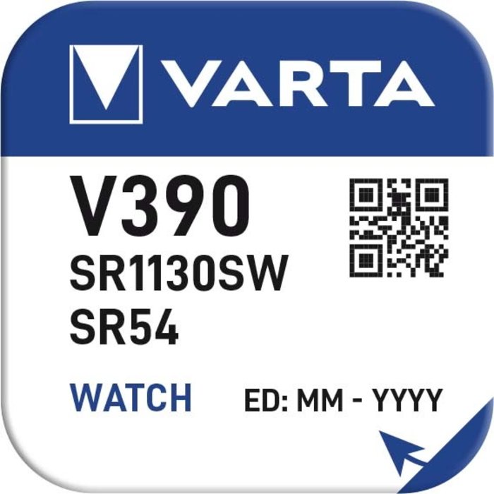 V390 SR1130(S)W SR54(S)W Varta