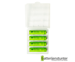 GP ReCyko oplaadbare AAA batterijen 950mAh 4 stuks