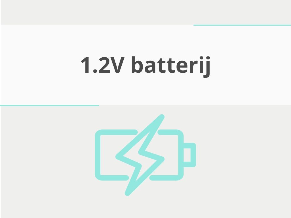 1.2V batterij