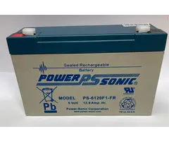 Loodaccu Powersonic 6V 12 Ah PS-6120