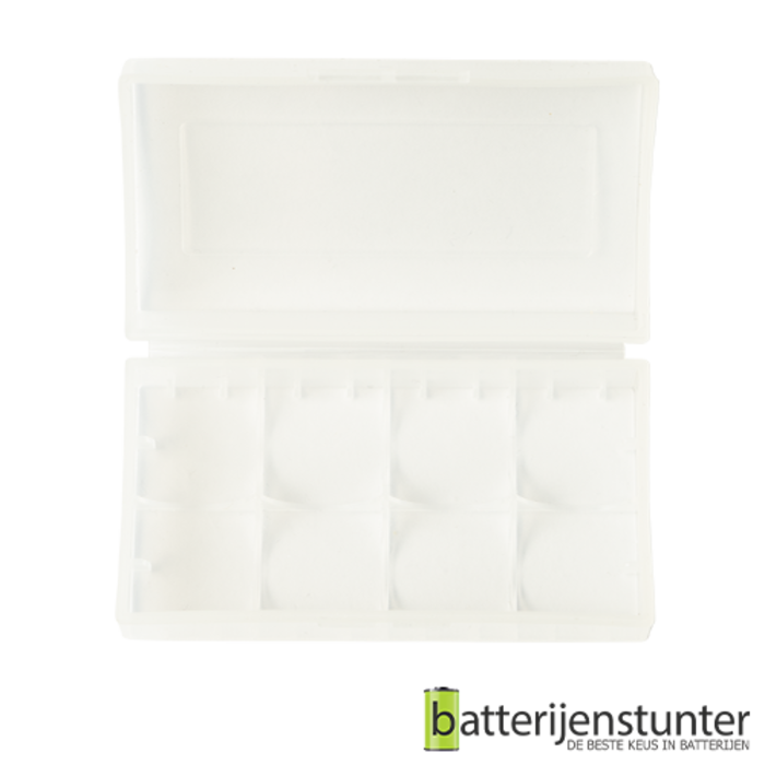 opbergdoosje voor 2 stuks 18650 batterijen