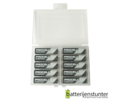 opbergdoosje met assortiment batterijen