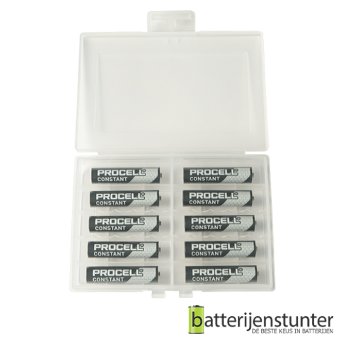 opbergdoosje met assortiment batterijen